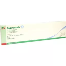 SUPRASORB X HydroBalance Tamponáda 2x21 cm, 5 ks