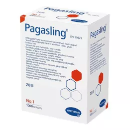 PAGASLING Gázový tampón nesterilný veľkosť 1 veľkosti lieskového orieška, 1000 ks
