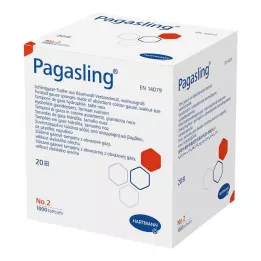 PAGASLING Gázové tampóny nesterilné veľkosť 2 orech, 1000 ks