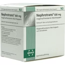 NEPHROTRANS enterálne obalené kapsuly, 100 ks