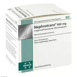 NEPHROTRANS enterálne obalené kapsuly, 100 ks