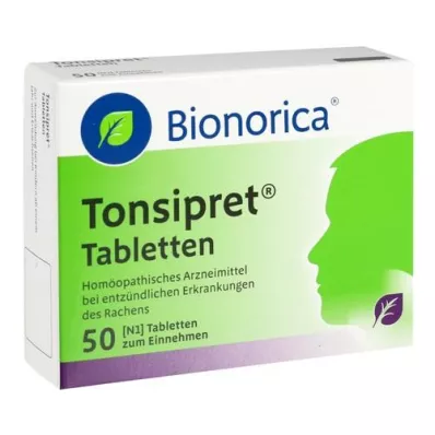 TONSIPRET Tablety, 50 ks