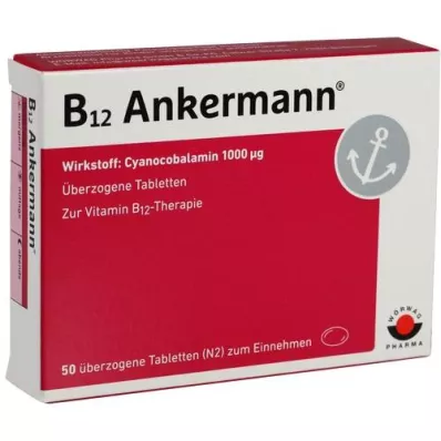 B12 ANKERMANN obalené tablety, 50 ks
