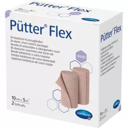 PÜTTER Flex Duo Bandáž 10 cmx5 m, 2 ks