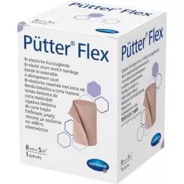 PÜTTER Flex obväz 8 cmx5 m, 1 ks