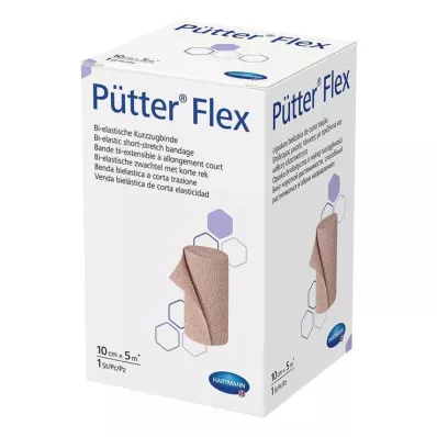 PÜTTER Flex obväz 10 cmx5 m, 1 ks