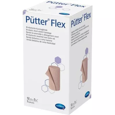 PÜTTER Flex obväz 12 cmx5 m, 1 ks