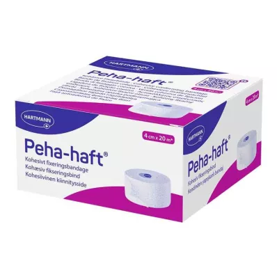 PEHA-HAFT Fixačný obväz bez latexu 4 cmx20 m, 1 ks PEHA-HAFT Fixačný obväz bez latexu 4 cmx20 m, 1 ks