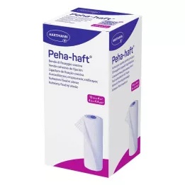 PEHA-HAFT Fixačný obväz bez latexu 10 cmx4 m, 1 ks