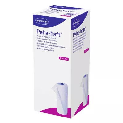 Peha lepiaci fixačný obväz bez latexu 12 cm x 4 m, 1 kus