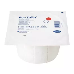 PUR-ZELLIN 4x5 cm nesterilná rolka 500 ks, 1 ks