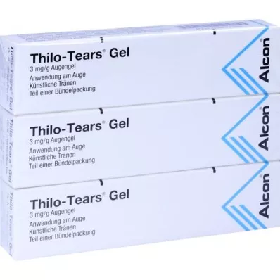 THILO TEARS Očný gél, 3X10 g