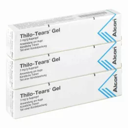 THILO TEARS Očný gél, 3X10 g