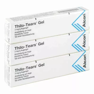 THILO TEARS Očný gél, 3X10 g