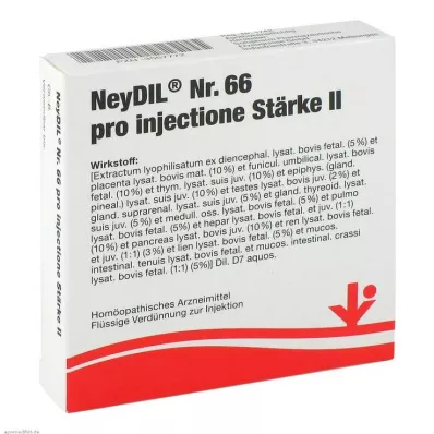 NEYDIL No.66 pro injectione St.2 ampulky, 5X2 ml