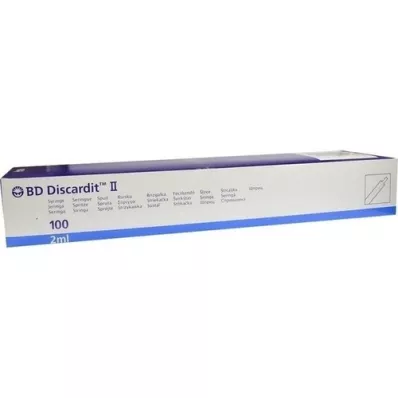 BD DISCARDIT II Injekčná striekačka 2 ml, 100X2 ml