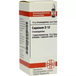 CAPSICUM D 12 guľôčok, 10 g
