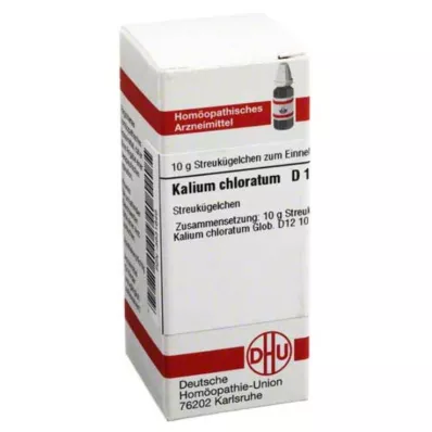 KALIUM CHLORATUM D 12 guľôčok, 10 g KALIUM CHLORATUM D 12 guľôčok, 10 g