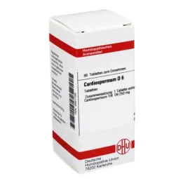 CARDIOSPERMUM D 6 tabliet, 80 kapsúl