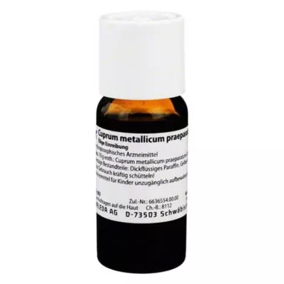 CUPRUM METALLICUM praep.0,4% olejový liniment, 40 g