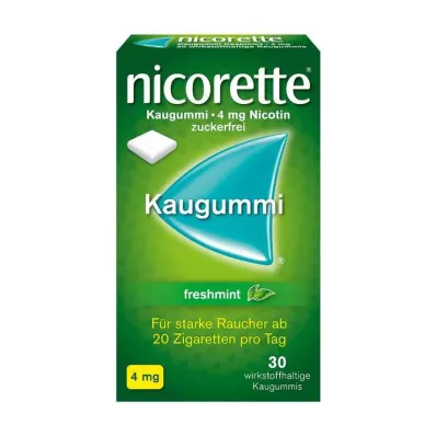 NICORETTE Žuvačky s čerstvou mätou 4 mg, 30 ks NICORETTE Žuvačky s čerstvou mätou 4 mg, 30 ks