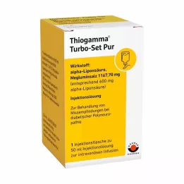 THIOGAMMA Injekčné fľaše Turbo Set Pure, 50 ml