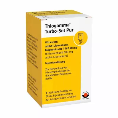 THIOGAMMA Injekčné fľaše Turbo Set Pure, 50 ml