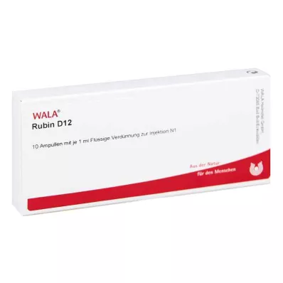 RUBIN D 12 ampuliek, 10X1 ml