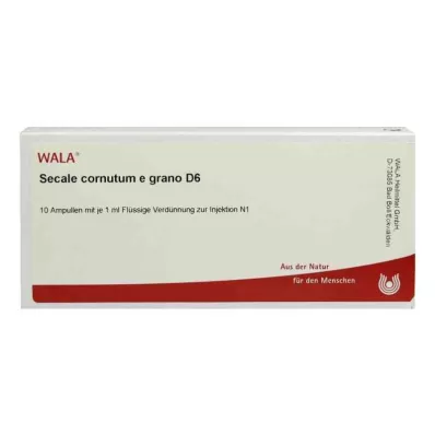 Ampulky Secale Cornutum E Grano D6 (10x1 ml)