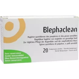 BLEPHACLEAN Kompresy sterilné, 20 ks