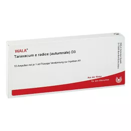 TARAXACUM E Rad.autumnale D 3 ampulky, 10X1 ml