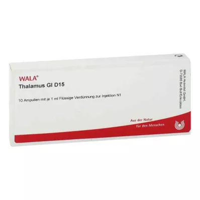 THALAMUS GL D 15 ampuliek, 10X1 ml THALAMUS GL D 15 ampuliek, 10X1 ml