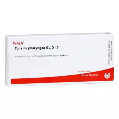 TONSILLA PHARYNGEA GL D 10 ampuliek, 10X1 ml TONSILLA PHARYNGEA GL D 10 ampuliek, 10X1 ml