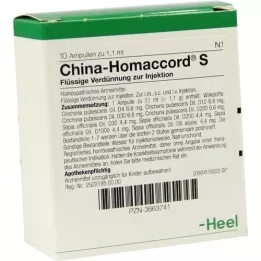 CHINA HOMACCORD Ampulky S, 10 ks