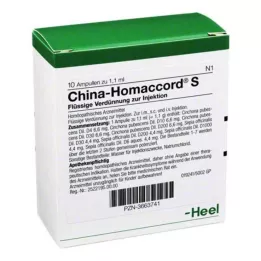 CHINA HOMACCORD Ampulky S, 10 ks