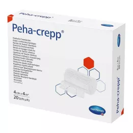 PEHA CREPP Fixačný obväz 4 cmx4 m, 20 ks
