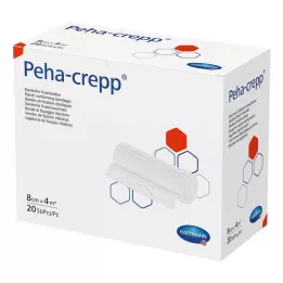 PEHA CREPP Fixačný obväz 8 cmx4 m, 20 ks
