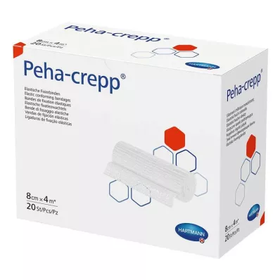 PEHA CREPP Fixačný obväz 8 cmx4 m, 20 ks PEHA CREPP Fixačný obväz 8 cmx4 m, 20 ks