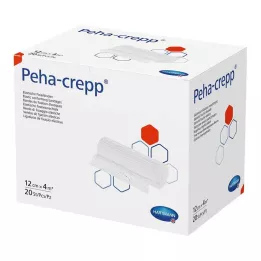 PEHA CREPP Fixačný obväz 12 cmx4 m, 20 ks