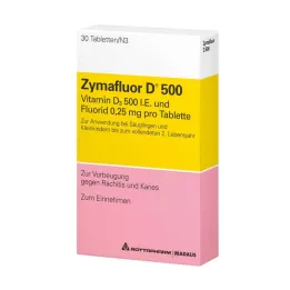 ZYMAFLUOR D 500 tabliet, 30 kapsúl
