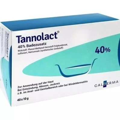 TANNOLACT Prísada do kúpeľa, 40X10 g