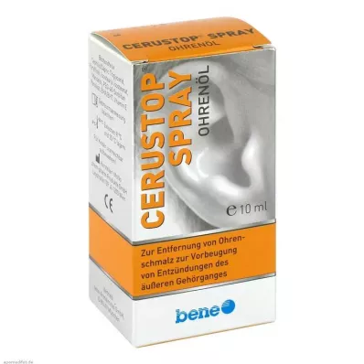 CERUSTOP Ušný olej v spreji, 10 ml CERUSTOP Ušný olej v spreji, 10 ml