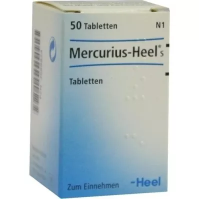 MERCURIUS HEEL S tablety, 50 ks