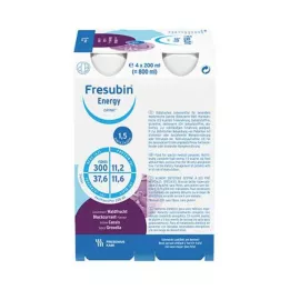 FRESUBIN ENERGY DRINK Fľaša na pitie lesného ovocia 6X4X200 ml