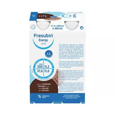 Fresubin Energy Drink Čokoládová fľaša na pitie, 6X4X200 ml