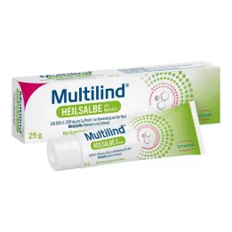 MULTILIND Hojivá masť s nystatínom a oxidom zinočnatým, 25 g