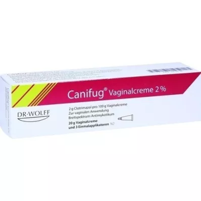 CANIFUG Vaginálny krém 2% s 3 aplikáciami, 20 g