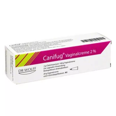 CANIFUG Vaginálny krém 2% s 3 aplikáciami, 20 g