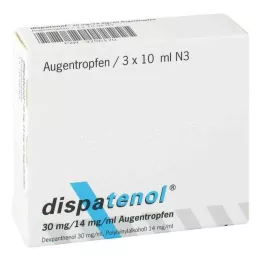 DISPATENOL Očné kvapky, 3X10 ml