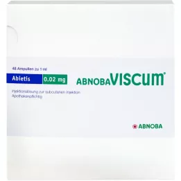 ABNOBAVISCUM Abietis 0,02 mg ampulky, 48 ks